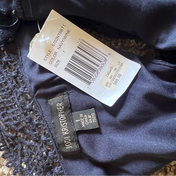 Jodi kristopher Mini Lace Dress Size 1 - Picture 3 of 7